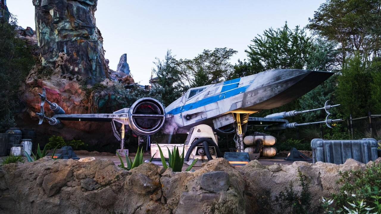 X-Wing from the Walt Disney World